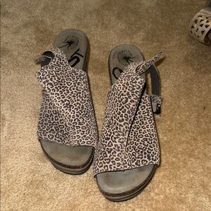 Leopard Print Women's Sandals